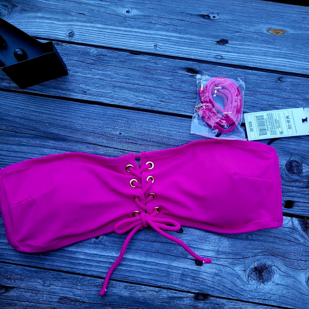Shade & Shore Bandeau Bikini Swim Top